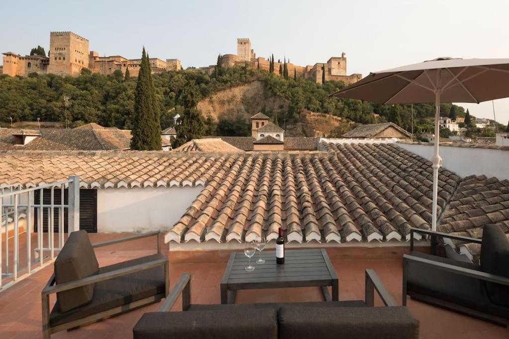 Vista Alhambra I- Private Roof Top Terrace - Wifi Granada Eksteriør bilde