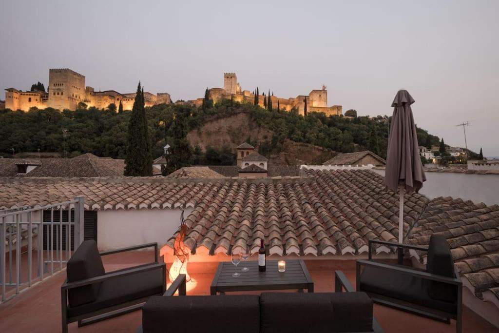 Vista Alhambra I- Private Roof Top Terrace - Wifi Granada Eksteriør bilde